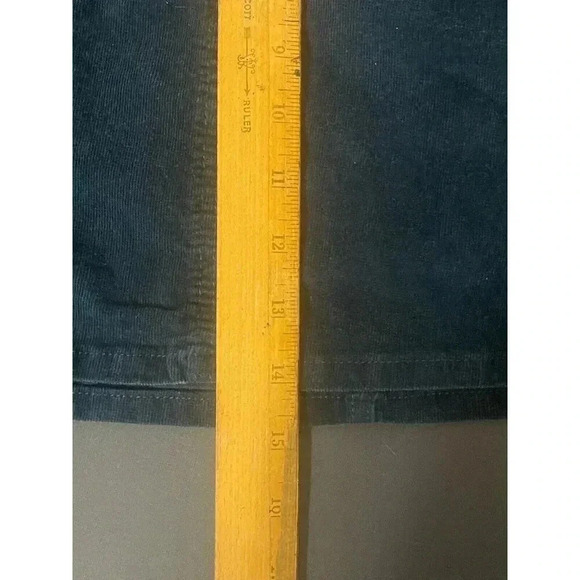 Altar'd State Woman's Blue Corduroy Mini Button Front‎ Skirt Medium - Picture 7 of 7